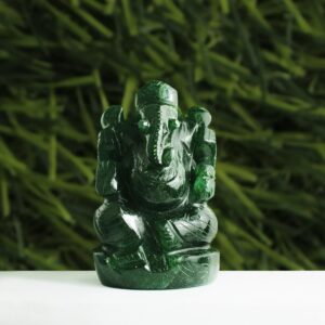 Jade Ganesha Idol